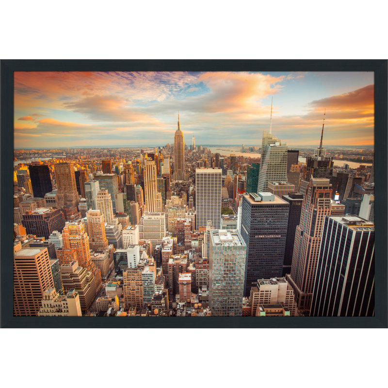 PicturePerfectInternational "New York City" Framed Photographic Print
